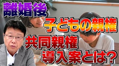 子の親権問題 .